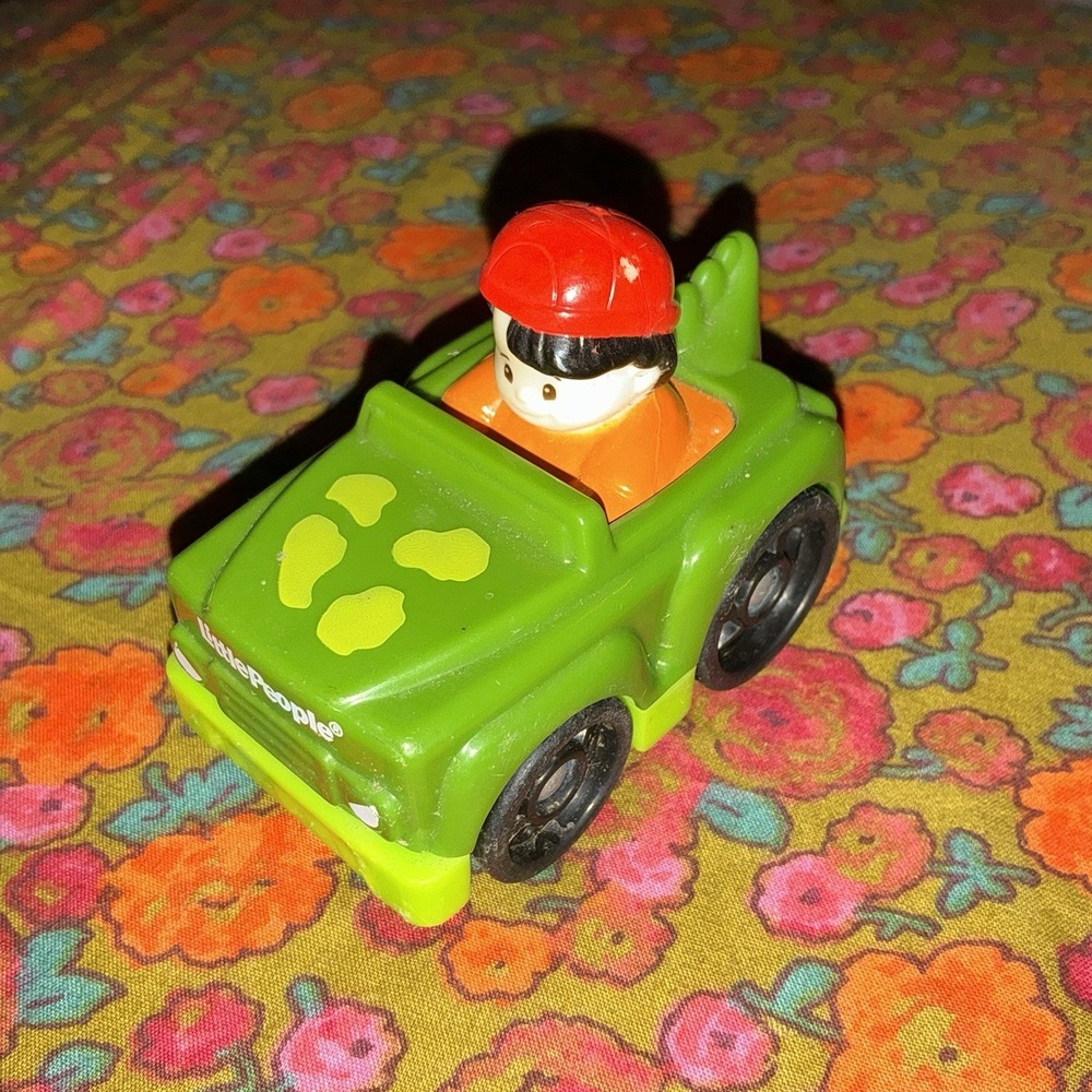 Little People Wheelies Race‎ Car Dinosaur Crocodile Alligator Mattel  2013